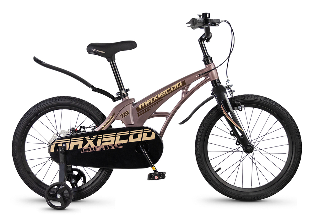 Велосипед 18'' Maxiscoo COSMIC Стандарт Бронзовый Матовый (2026)