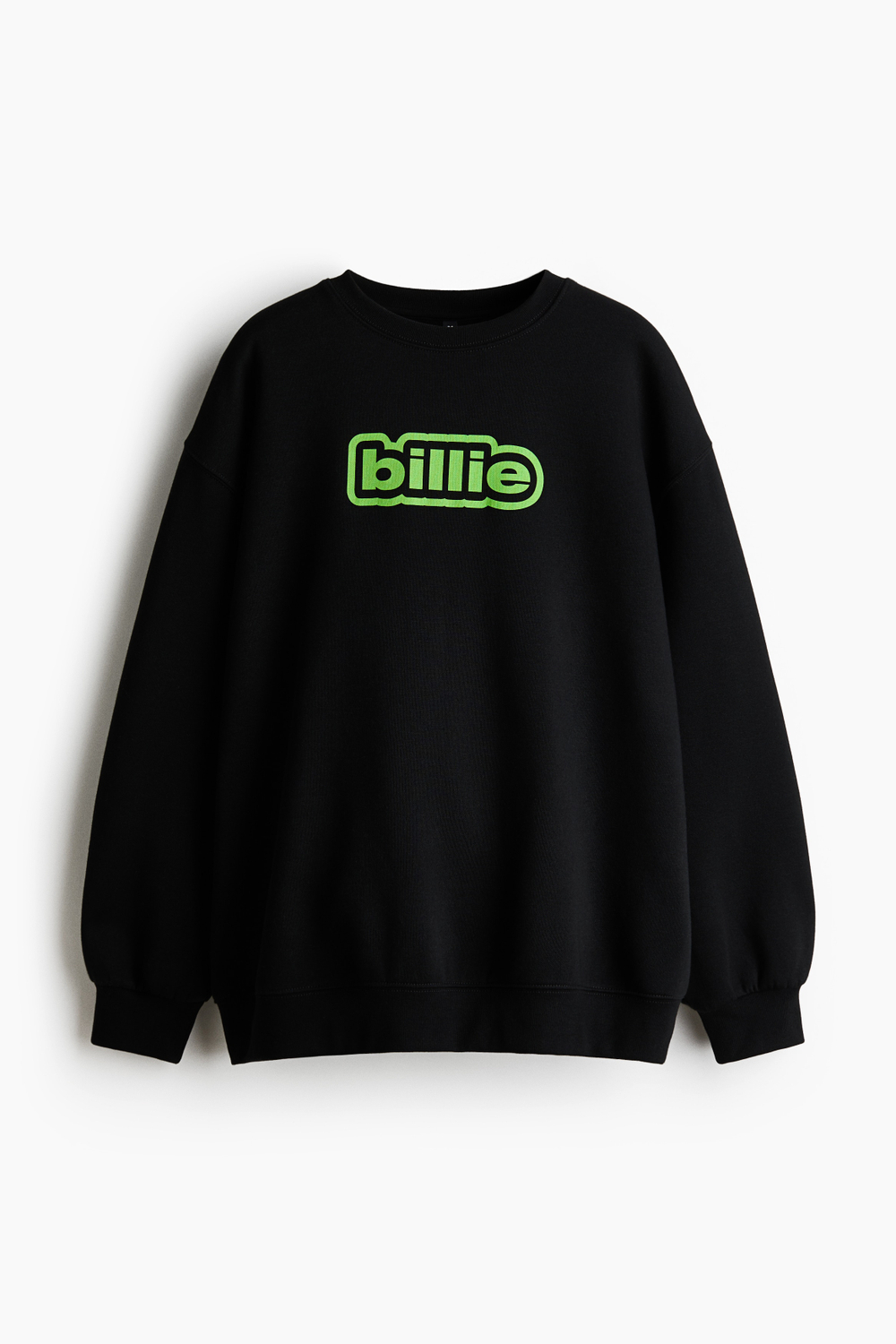 Свитшот оверсайз с принтом Billie Eilish - H&M