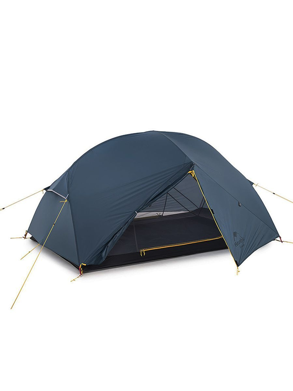 Палатка туристическая 2-местная Naturehike сверхлегкая Mongar NH17T007-M, 210T , зеленый, 6927595767658