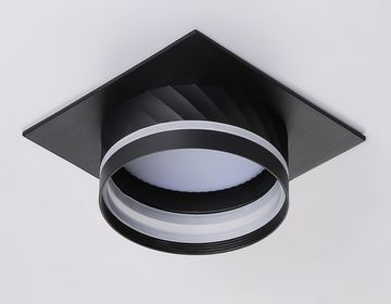 Встраиваемый точечный светильник 1*GX53 TN5222 BK чёрный GX53 Acrylic tech Ambrella