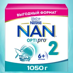 Смесь NAN 2 Optipro 1050г с 6месяцев
