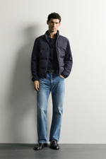 КОМБИНИРОВАННАЯ СТЕГАНАЯ КУРТКА — ZARA