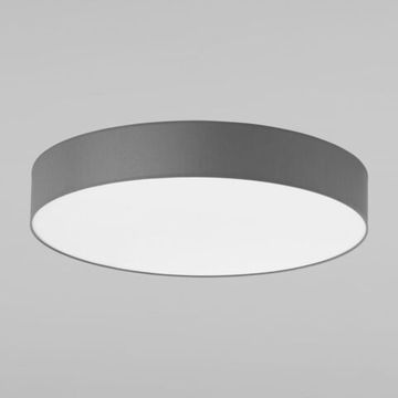 Потолочный светильник с тканевым абажуром 6*Е27 2725 серый Rondo Graphite TK Lighting