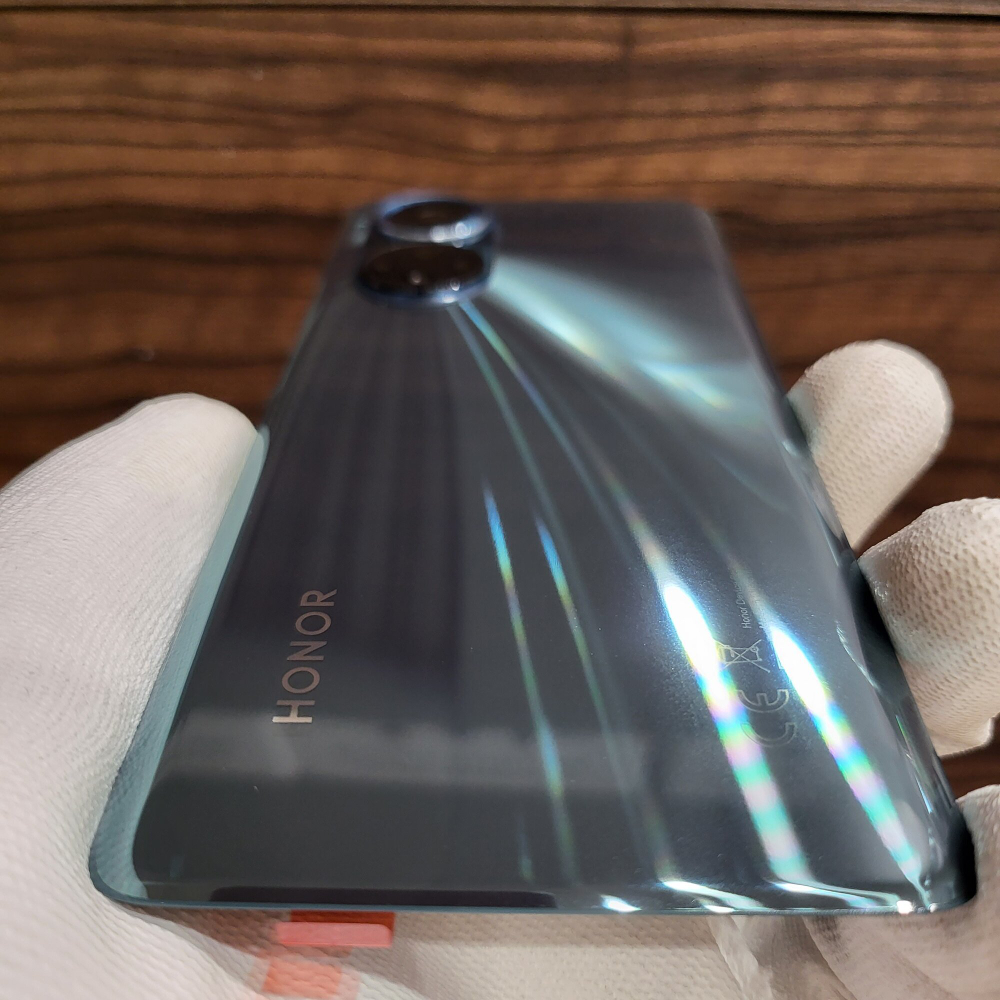Крышка для Honor 50 - задняя стеклянная панель "Премиум качество" (зелёного цвета)