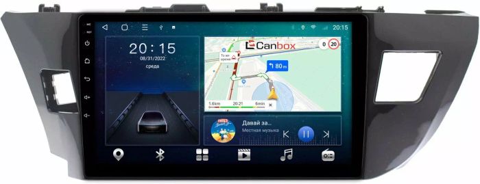Магнитола для Toyota Corolla 2013-2016 - Canbox 1005/1026 Android 10, SIM-слот