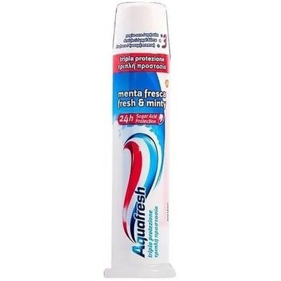 Aquafresh Зубная паста Fresh & Minty тройная защита 24 часа (мятная) 100 мл (Из Финляндии)