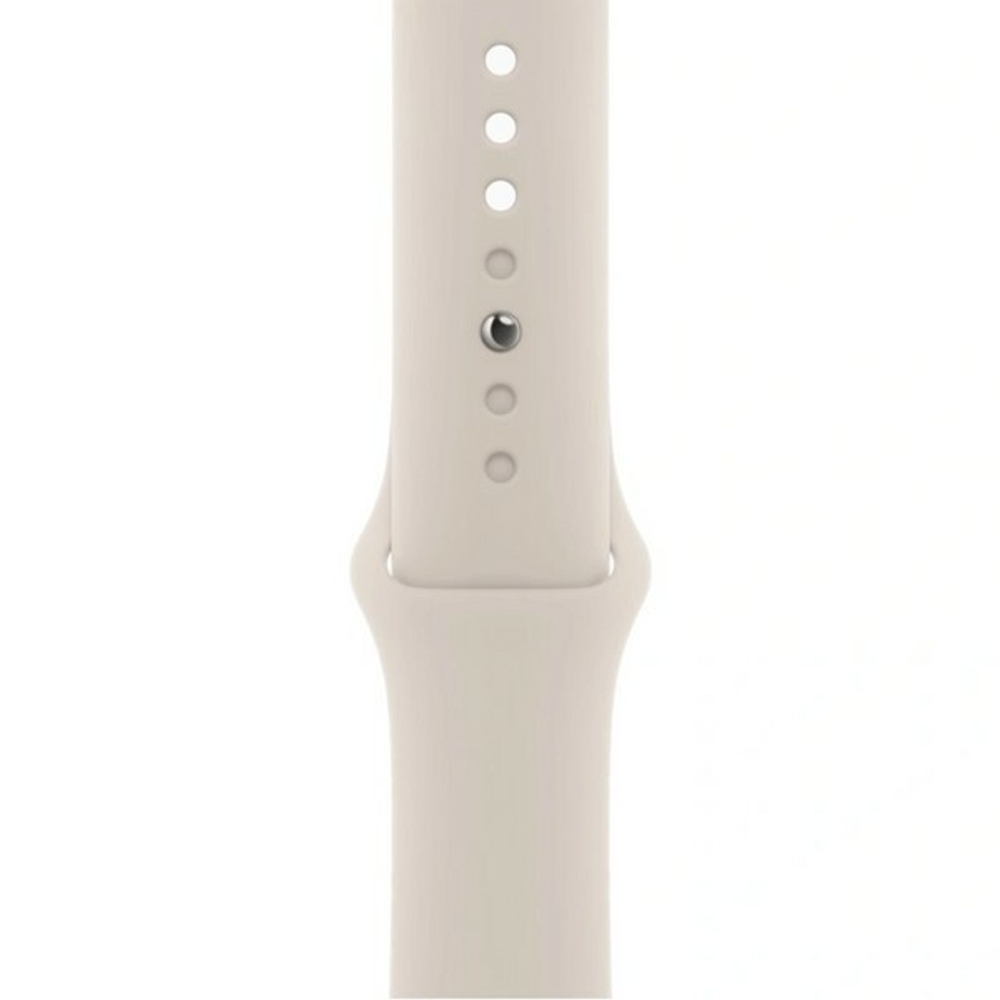 Apple Watch SE, 40мм, из алюминия цвета «сияющая звезда», спортивный ремешок (2023)