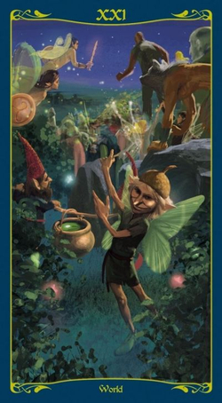 Таро Роща Фей / Tarot of the Celtic Fairies