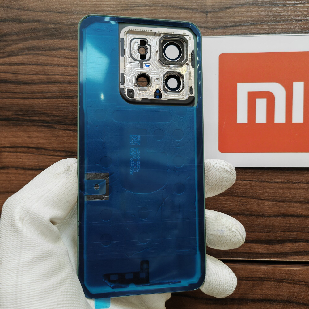 Крышка для Xiaomi 14 - оригинальная задняя стеклянная панель (Зелёного цвета)