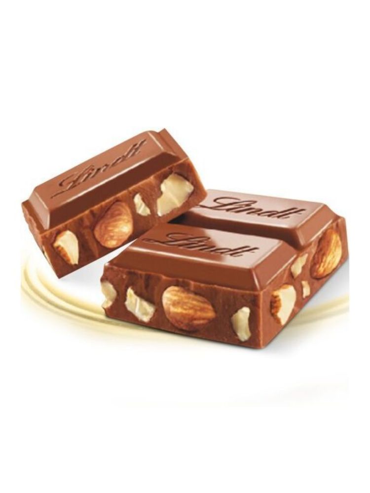 Молочный шоколад Lindt с миндалем 300 г