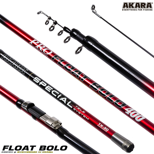 Удилище телескоп угольное д/с Akara Float Bolo (15-35) 5,0 м