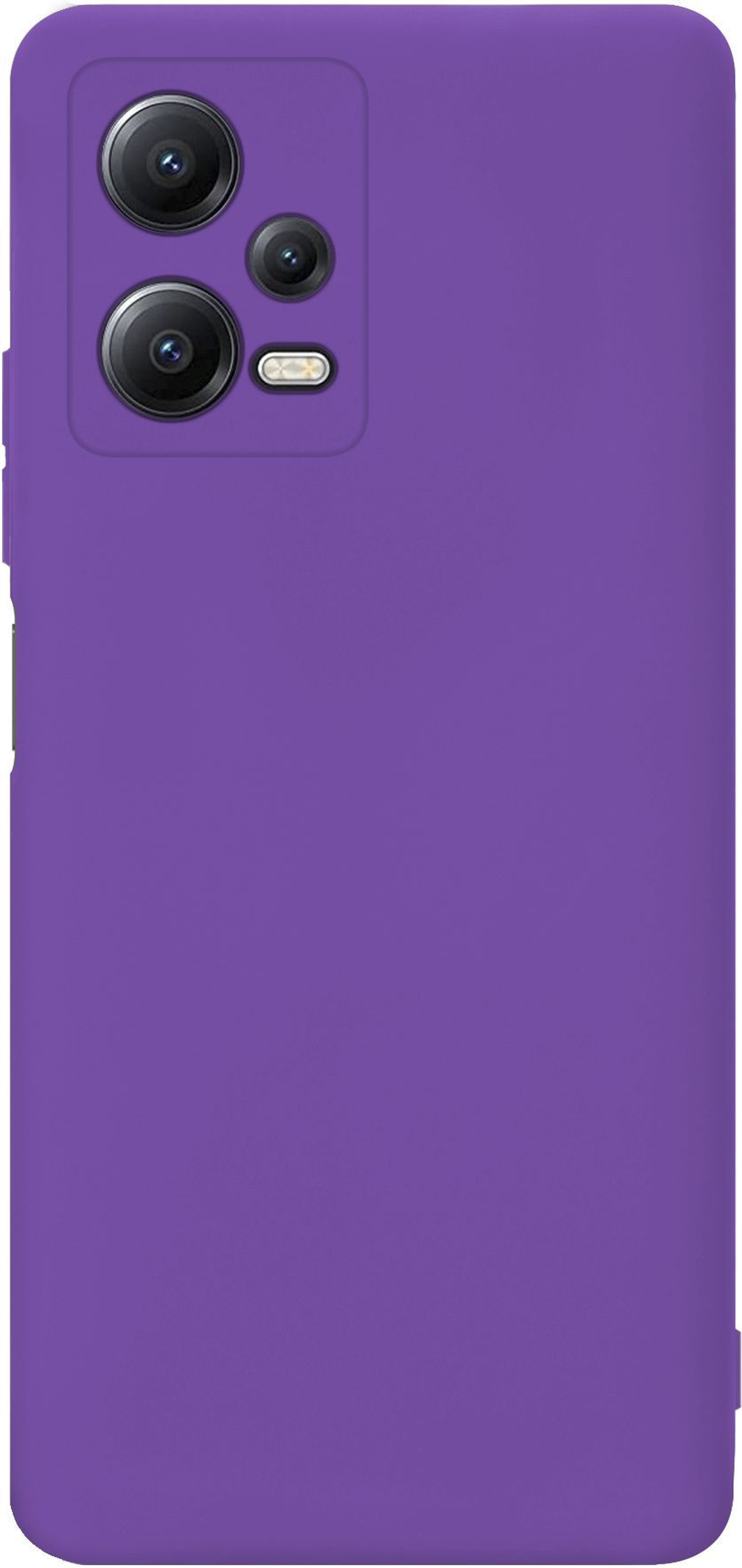 Мягкий Soft Touch чехол из силикона для XIAOMI REDMI NOTE 12 5G / POCO X5 (не PRO!) с бархатной подкладкой