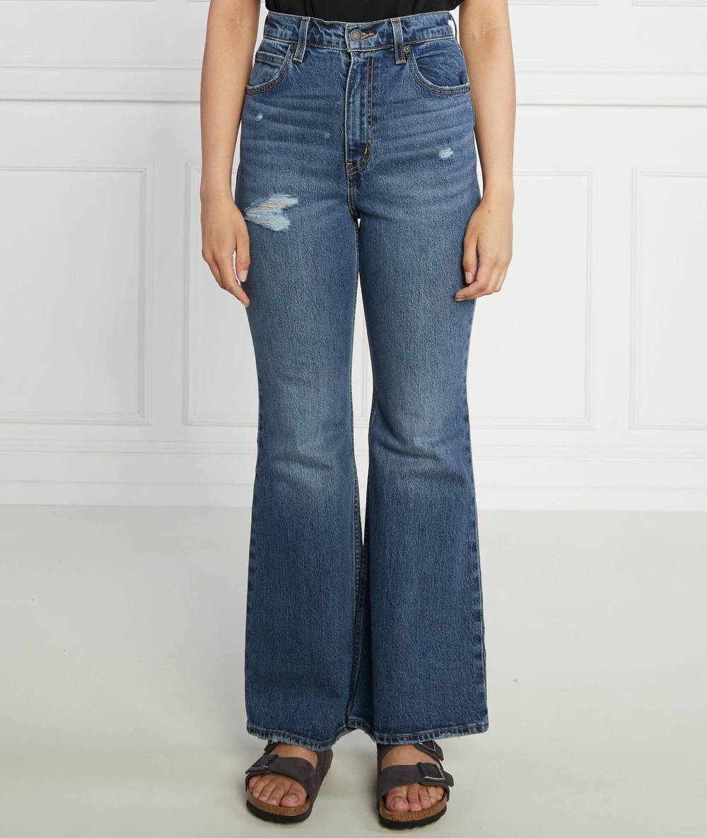 Джинсы 70S HIGH FLARE TAKE IT OUT Levi's - голубой(A0899-0014)