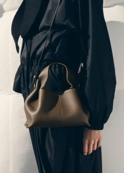 POLENE СУМКА NUMERO NEUF MINI, КАШТАНОВЫЙ