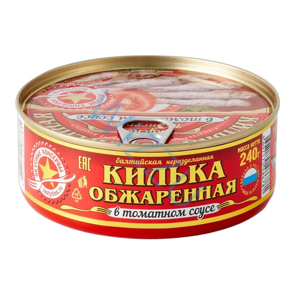 Килька Каспийская обж в т/с "ВК" 240гр