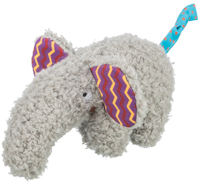 Игрушка для кошки "Слоник" с кошачьей мятой, 15 см, Trixie