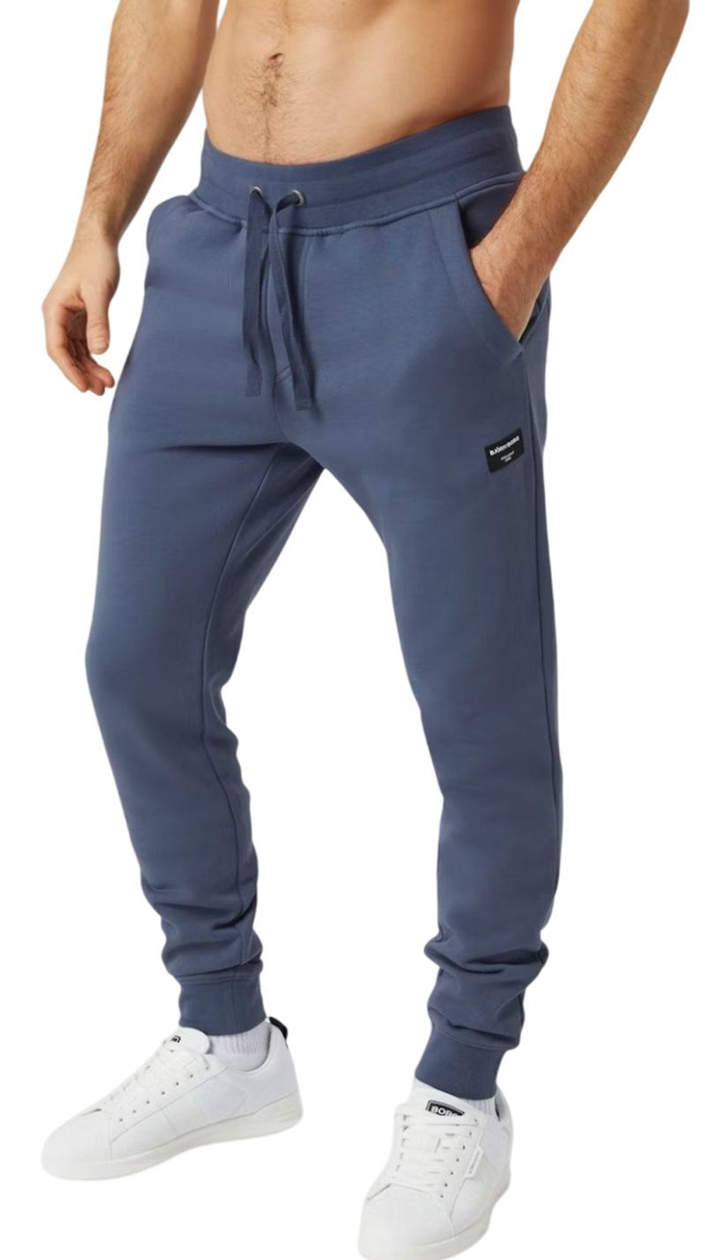 Мужские теннисные штаны Björn Borg Centre Tapered - небесный