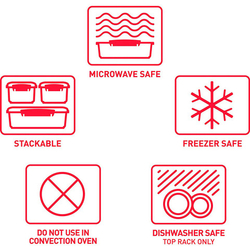 Контейнер 2.4л Sistema Microwave