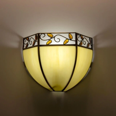 Citilux Шербург-2 CL440411 Бра витражное Бронза