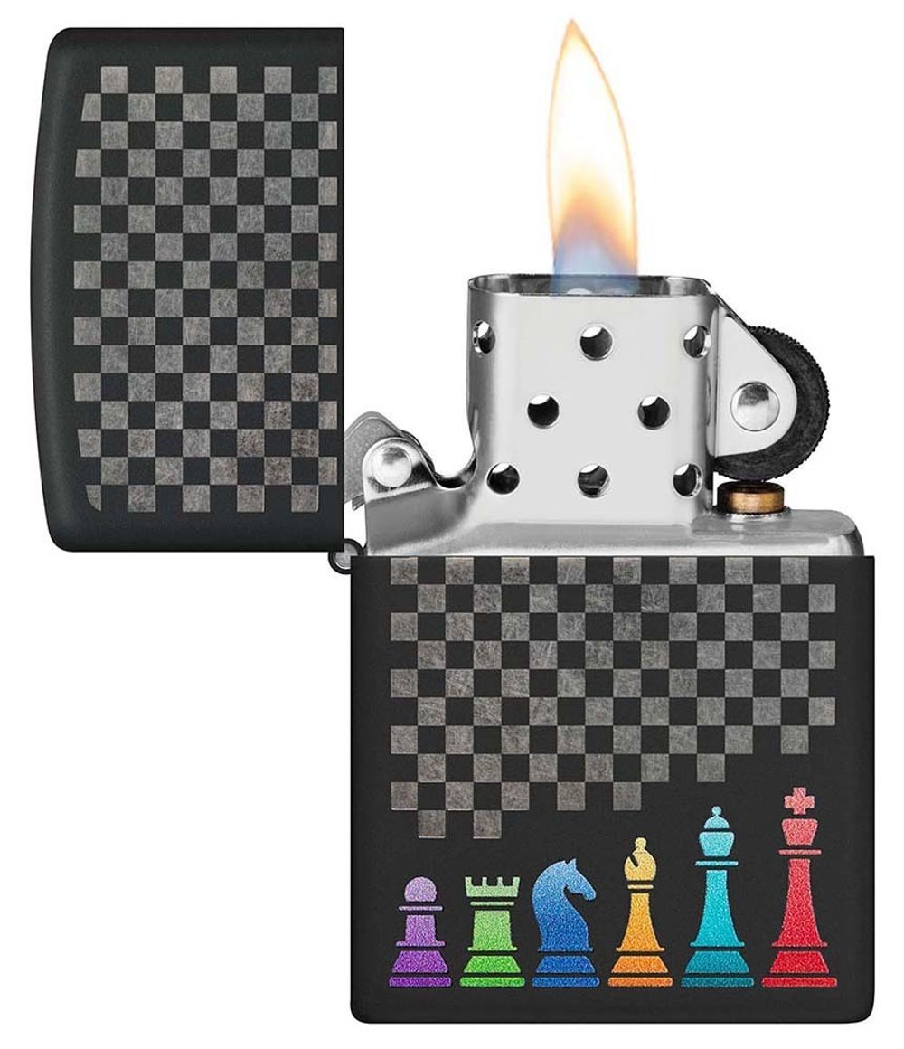 Зажигалка Zippo Chess Pieces (48662) 3