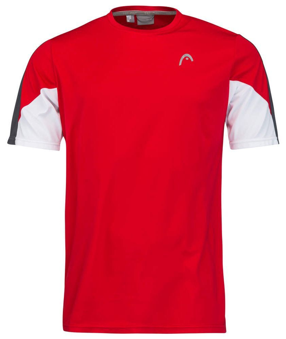 Мужская теннисная футболка Head Club 22 Tech T-Shirt M - красный