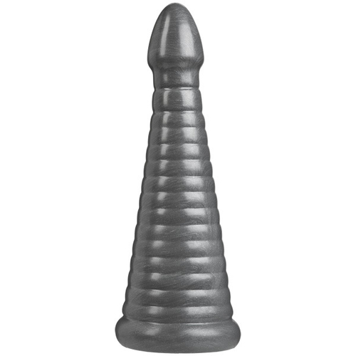 Серая анальная пробка 27,9см Doc Johnson American Bombshell Rockeye 0270-38-CD