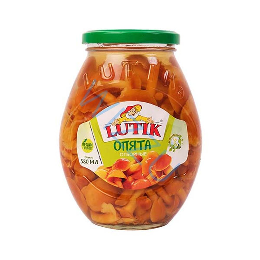 Опята отборные ст/б 580мл*12шт Lutik