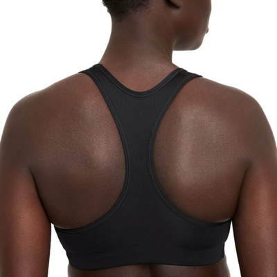 ТОП теннисный Nike Medium-Support Graphic Sports Bra W - black/white/particle grey