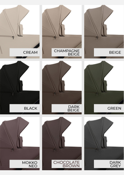 Sweet Baby Коляска 2 в 1 SBL Elegante Therma Chocolate Brown