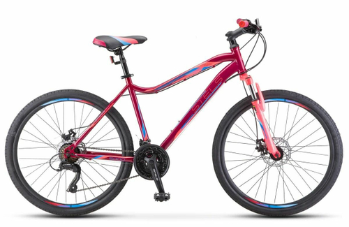 Велосипед 26" Stels Miss-5000 MD  р.16" Вишнёвый/Розовый