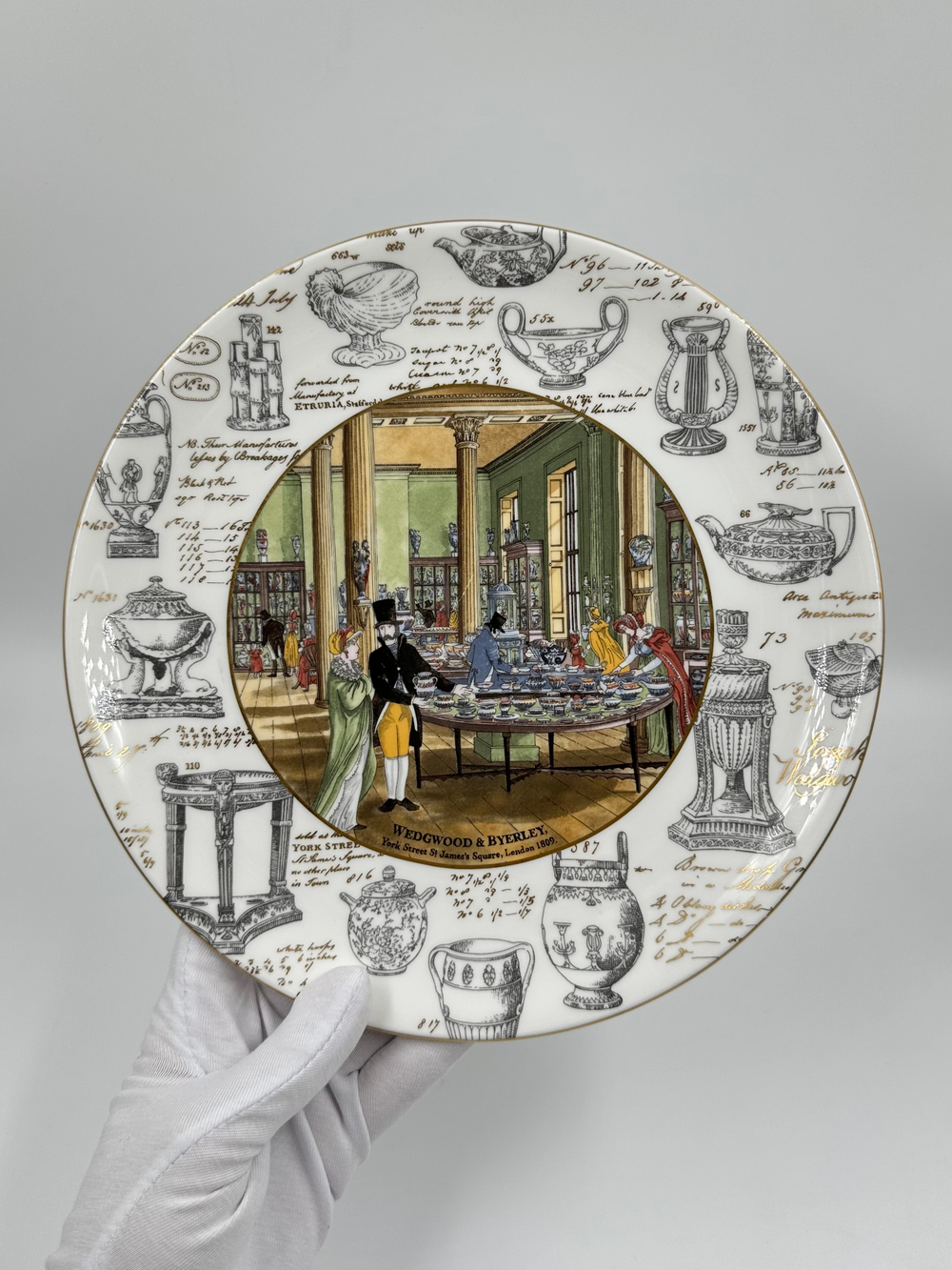 Тарелка Wedgwood «London Showrooms»