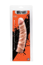 Телесный фаллоимитатор BIGSTUFF DONG 8.5INCH - 22 см. (Цвет: телесный)