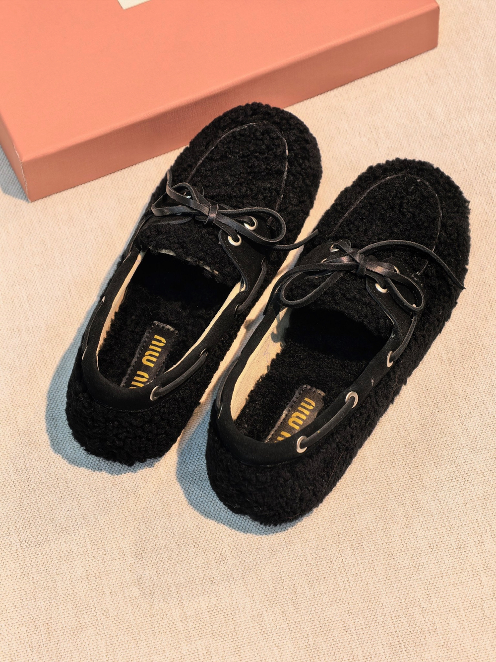 Лоферы балетки Miu Miu