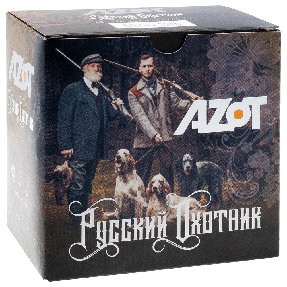 Патрон 12/70 Aзот №5 32г Русский Охотник