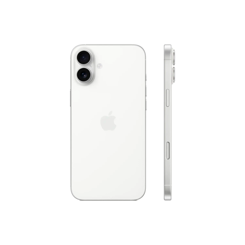 Смартфон Apple iPhone 16 Plus 256GB, Nano-SIM + eSIM, White (Белый)