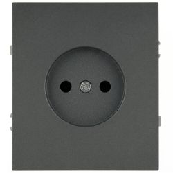 Розетка ЭРА Arktik 16-2106-06 без заземления 2P 16А-250В графит | Эра Arktik