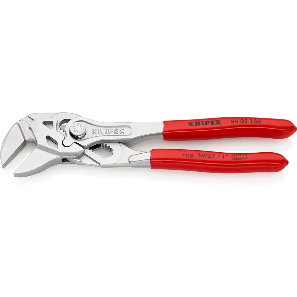 Переставные мини-клещи хромированные 150 мм Knipex 86 03 150