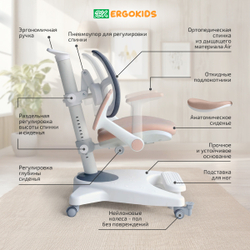Стул для школьника Ergokids Y-108
