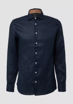 Классическая льняная рубашка s.Oliver Black Label