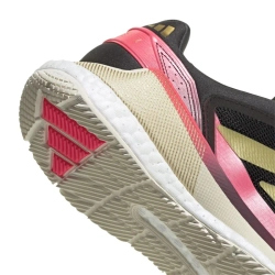 Мужские кросовки для Padel Adidas Crazyquick Boost Padel M - core black/gold metallic/ solar turbo
