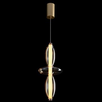 Подвесной светильник LED 14W 3000К Quasar SP14W Led Amber янтарный Crystal Lux