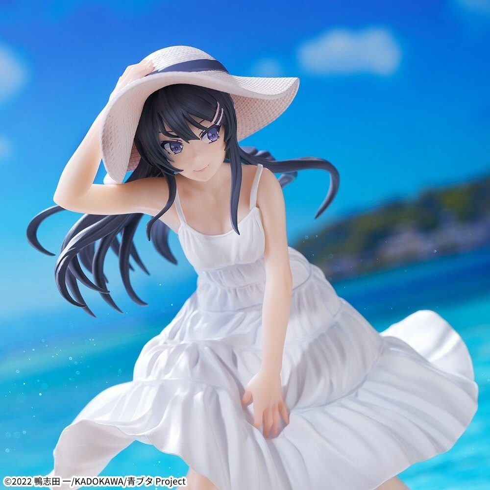 Фигурка SEGA Luminasta Rascal Does Not Dream of Bunny Girl Senpai: Mai Sakurajima Summer Dress Этот глупый свин не понимает мечту девочки-зайки: Маи Сакурадзима