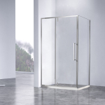 Душевой уголок Vincea Слим-Н (Slim-N) VSR-4SNP1010CL, 1000*1000, хром, стекло прозрачное