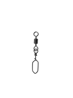 Вертлюжок рыболовный SWIVEL WITH SNAP с застежкой Square 3011 №10