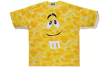 A Bathing Ape X M S Color Camo Relaxed Tee желтый