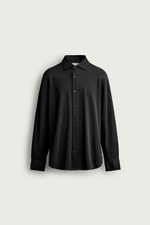 РУБАШКА REGULAR FIT ИЗ РЕЛЬЕФНОЙ ТКАНИ — ZARA · 7545/500