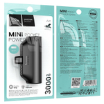 Powerbank Hoco J147 3000mAh Lightning черный
