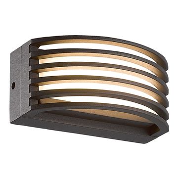 Уличный настенный светильник LED 6W 3000К SL9544.401.01 чёрный Stris ST-Luce