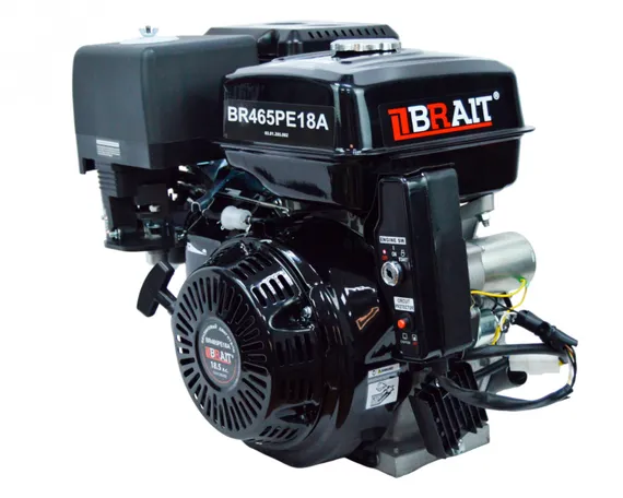 Двигатель бензиновый "BRAIT" BR465PE18A (18,5 л.с., эл стартер, 18А)