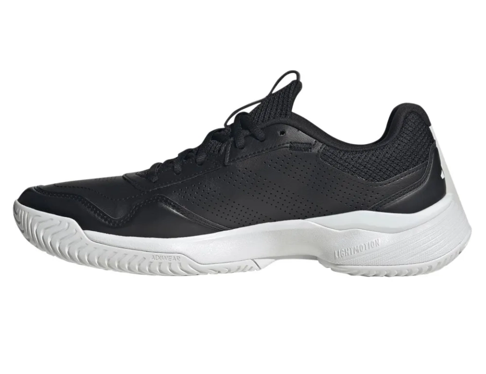 Мужские кроссовки теннисные Adidas GameCourt 3 Synthethic Leather M - core black/core black/footwear white